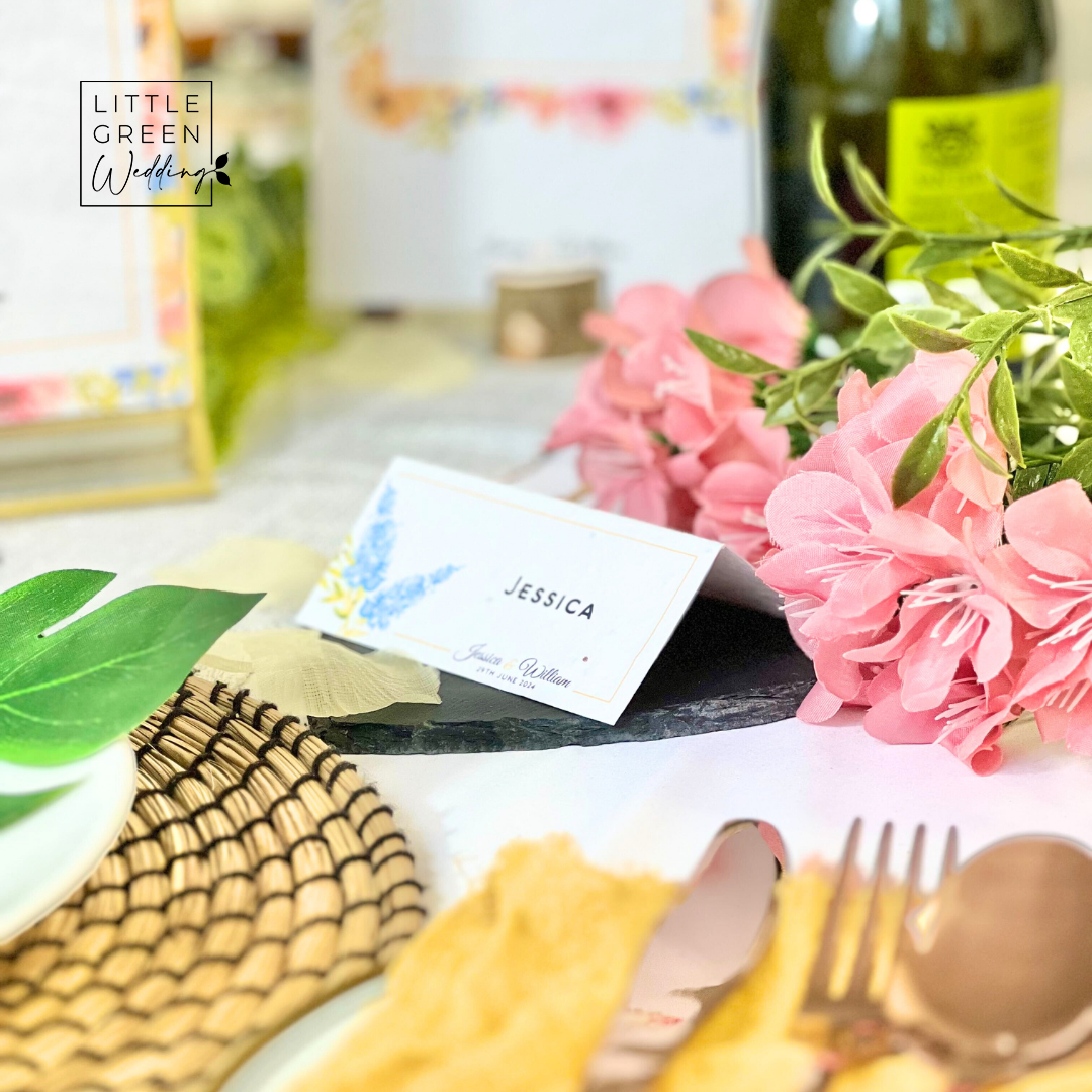 Summer Blooms - Place Cards