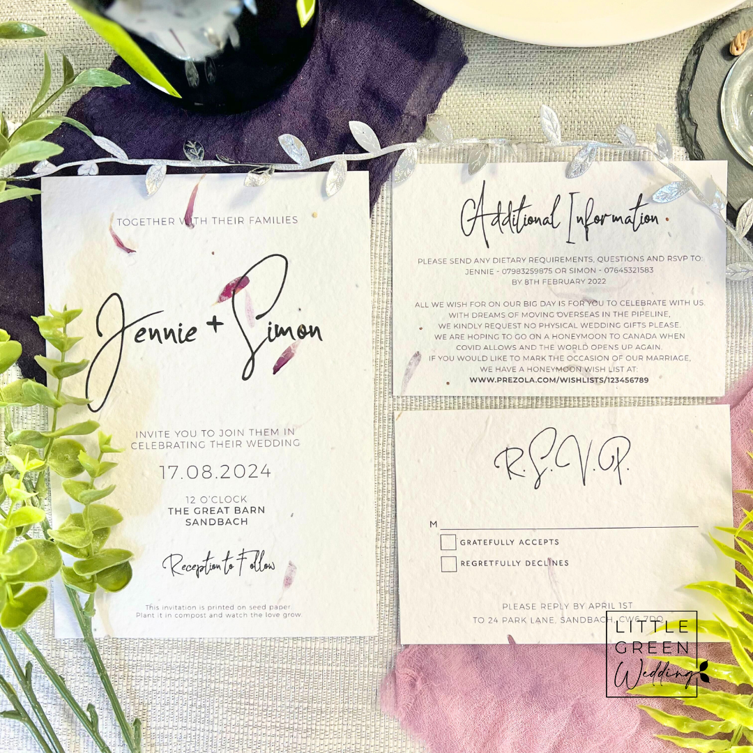 Signature - Place Cards