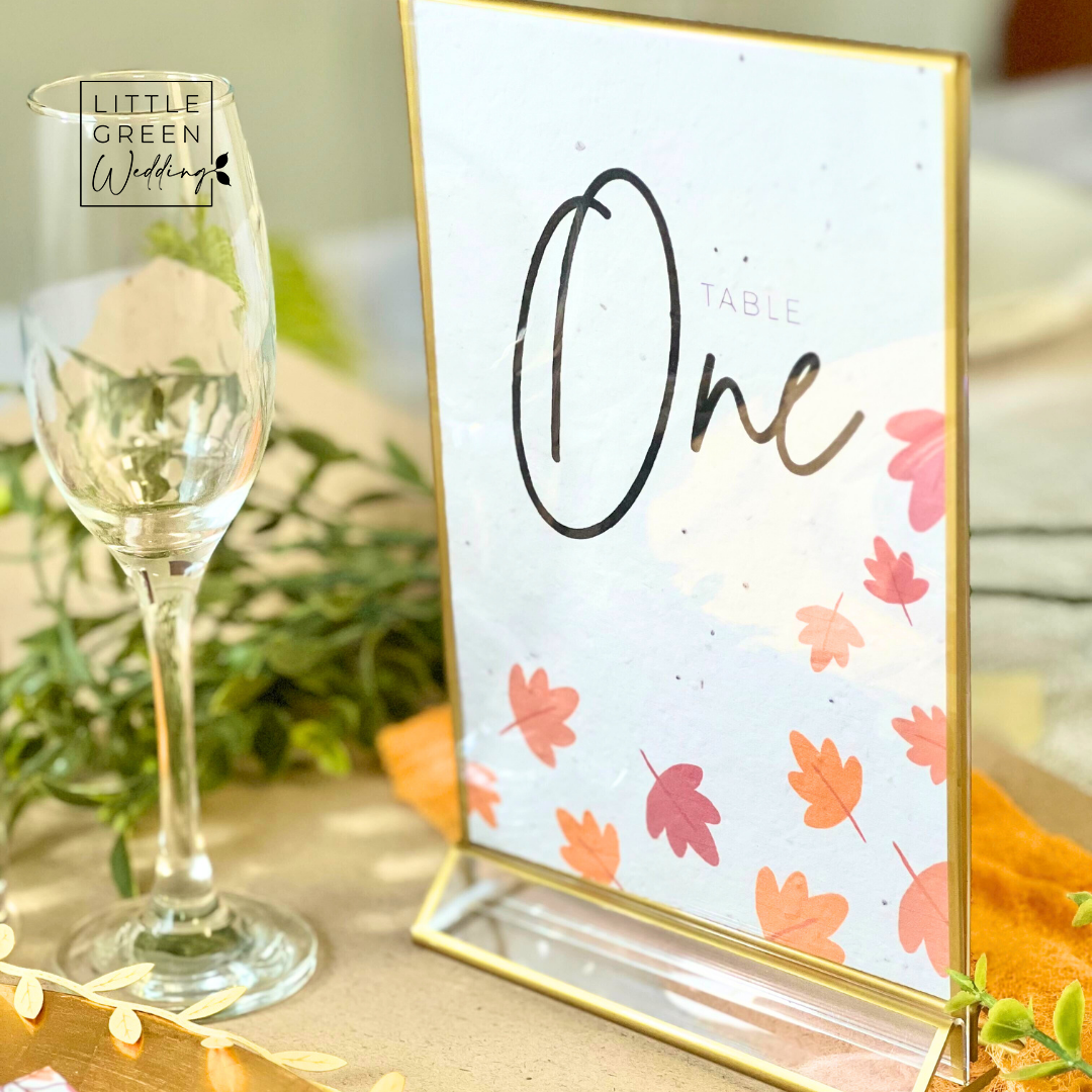 Falling For You - Table Numbers/Names