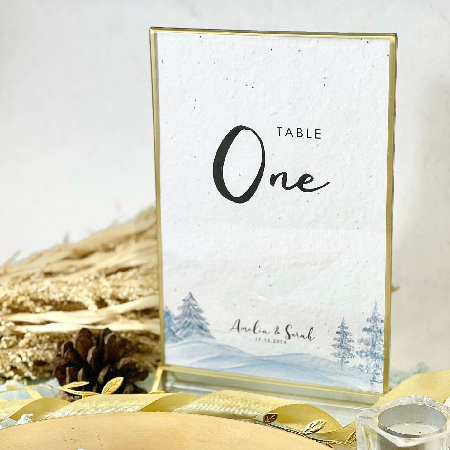 Into the Wild - Table Numbers/Names