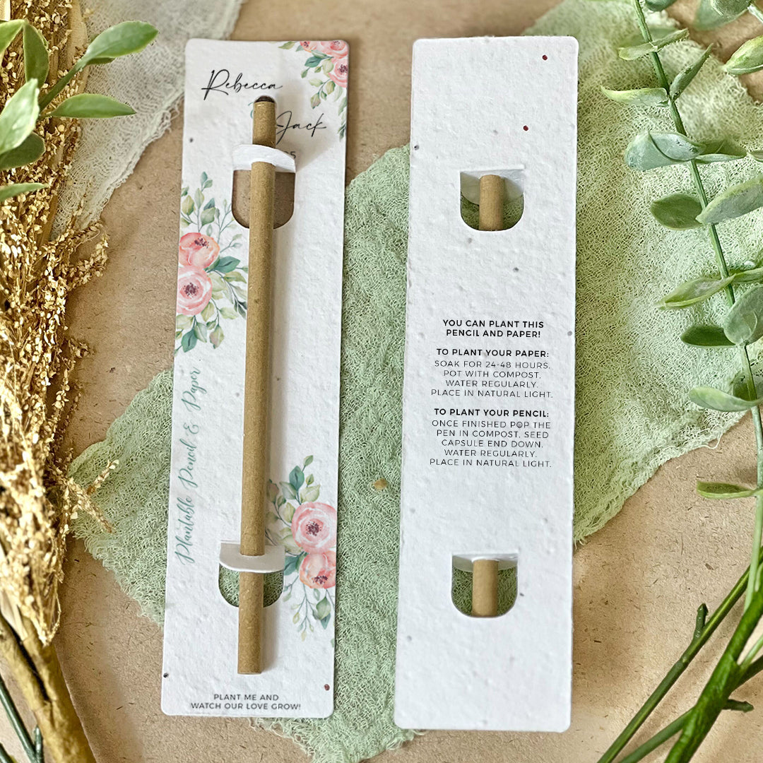 Rose Garden - Plantable Pencil