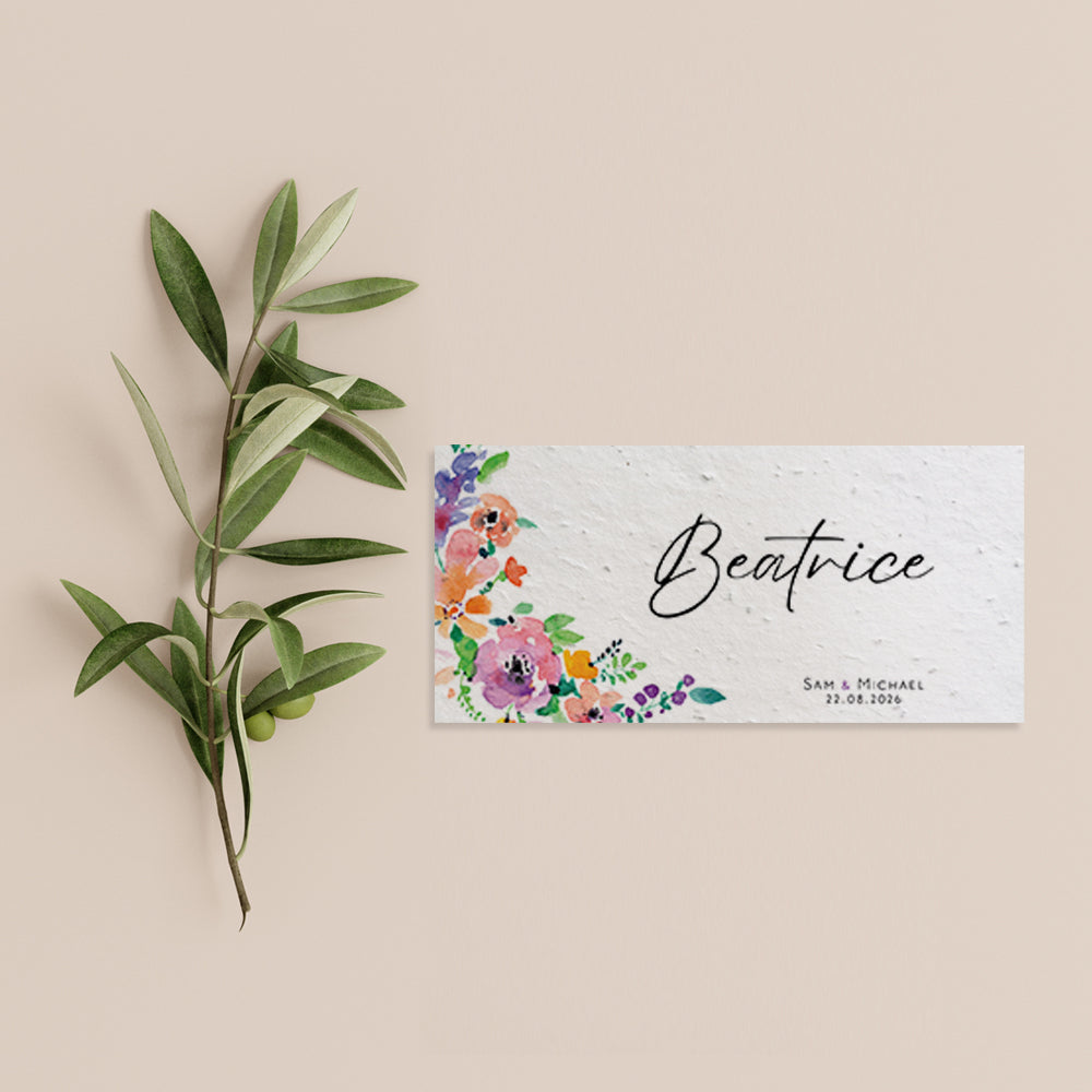 Brightly Ever After - Place Card