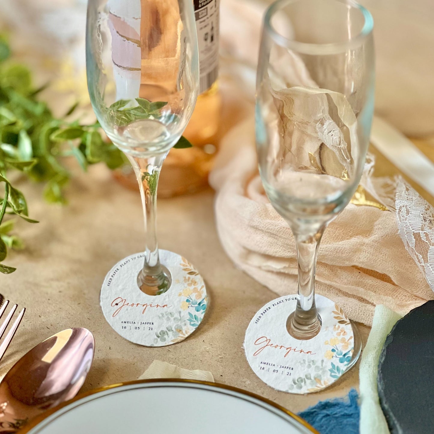 Saddleworth - Wine Glass Name Tags