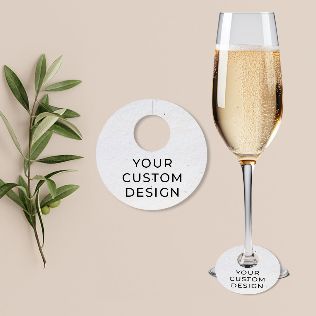 Your Own Design - Wine Glass Name Tag