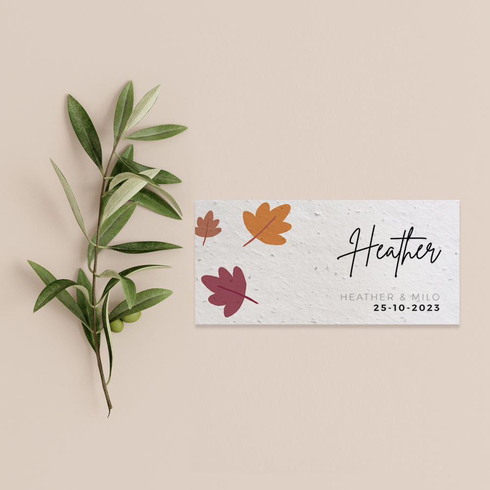 Falling For You - Placecards