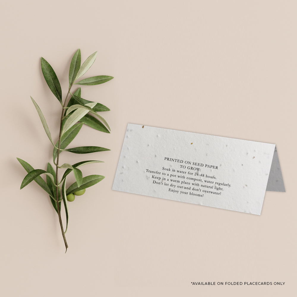 Wildflowers Placecards 1