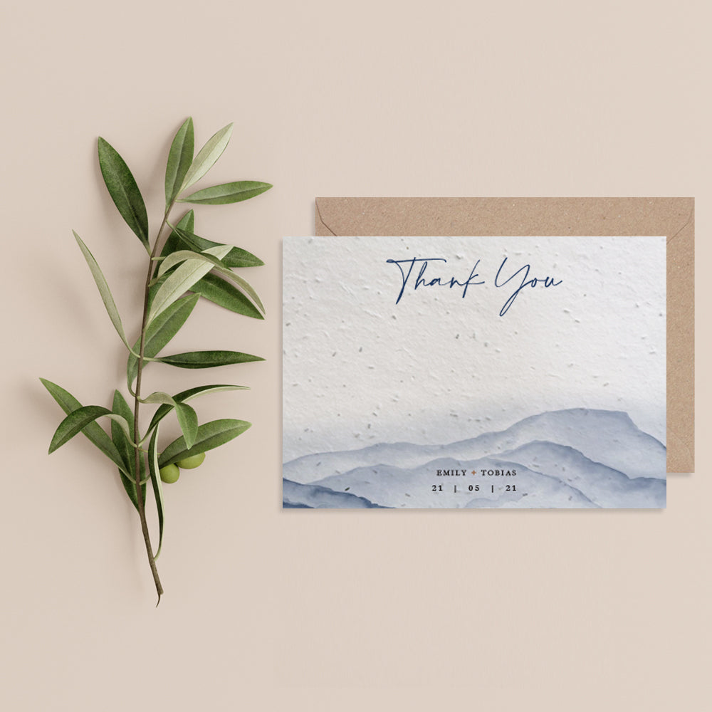 Cirrus Thank You Card