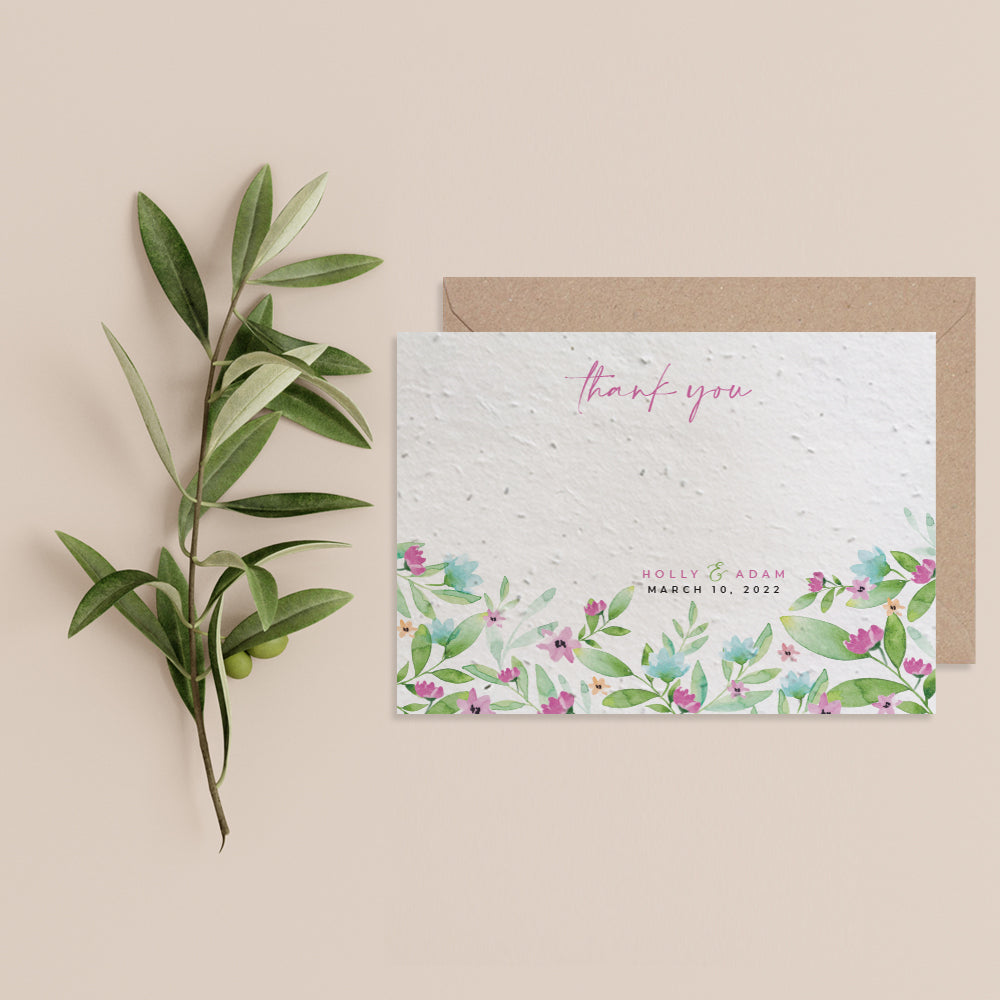 Spring Thank You Card