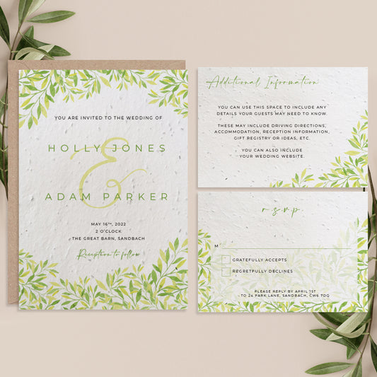 Lemon Tree Invitation