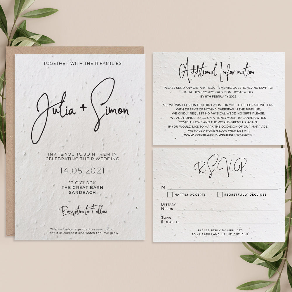 Signature Invitation