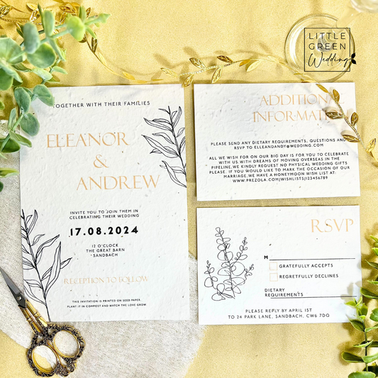 Choosing the Perfect Wedding Stationery: A Guide to Setting the Tone for Your Big Day