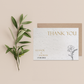 Simple Lines - Thank You Card