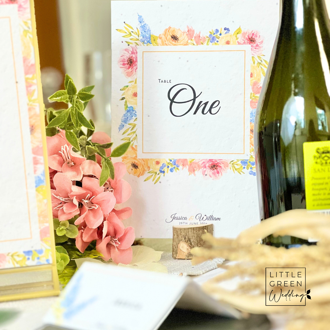 Summer Blooms - Table Numbers/Names