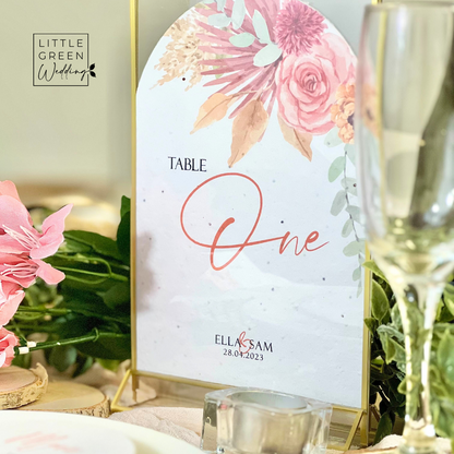 Blush - Table Numbers/Names