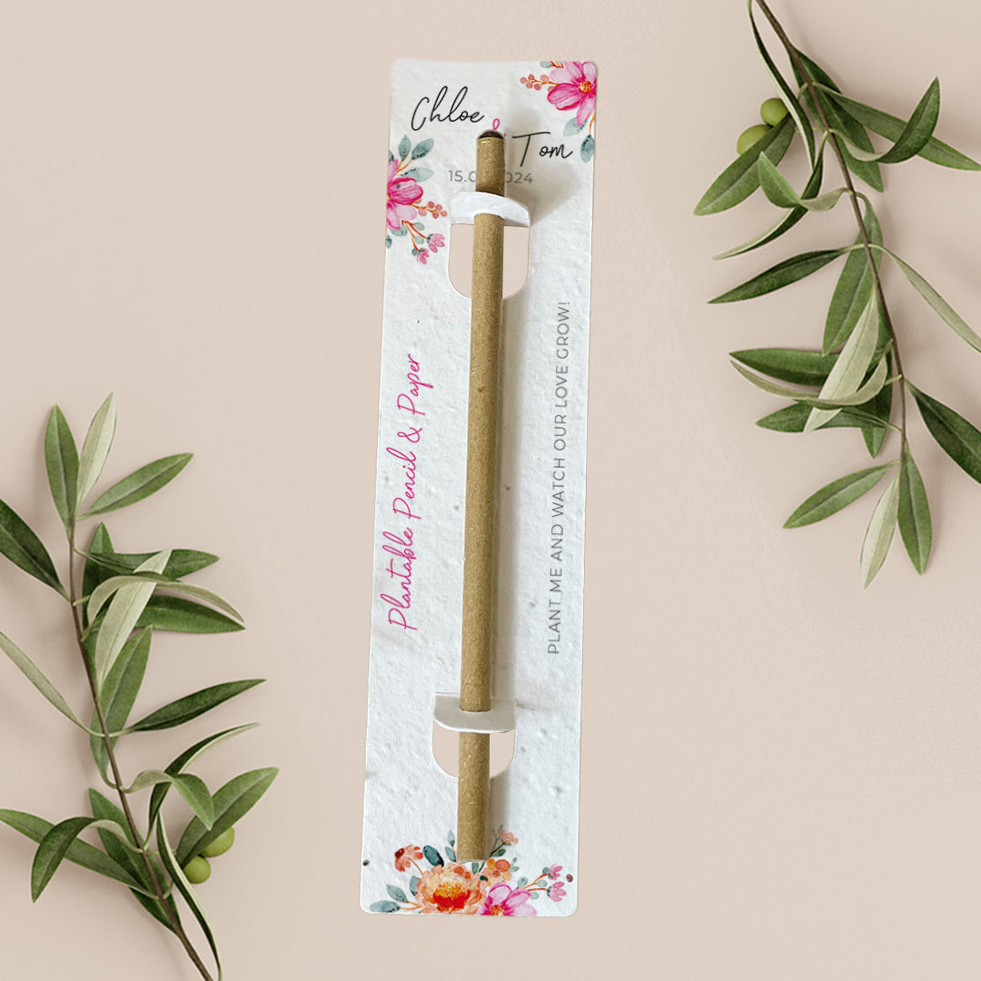 Bright Blooms - Plantable Pencil