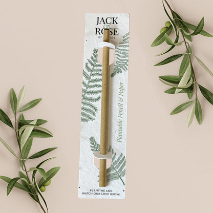 Forest Ferns - Plantable Pencil