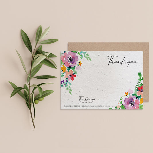 Brightly Ever After - Thank You Card