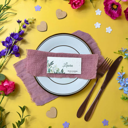 Greenery - Place Cards