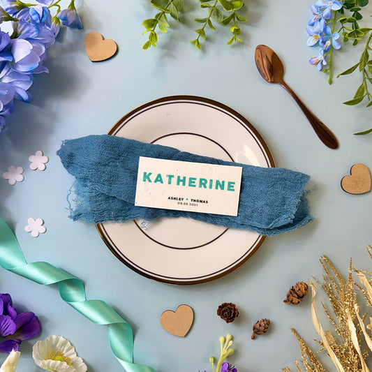 Letterpress - Place Cards