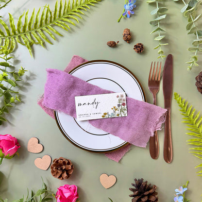 Wildflowers - Place Cards