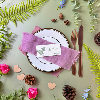 Forest Ferns - Place Card