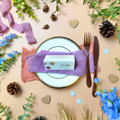 Falling For You - Place Cards