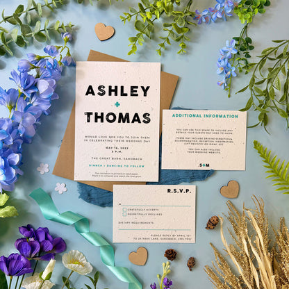 Letterpress - Invitation