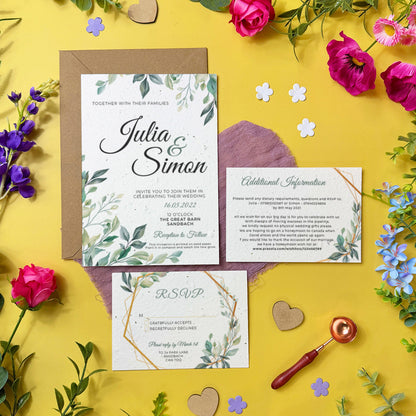 Greenery - Invitation