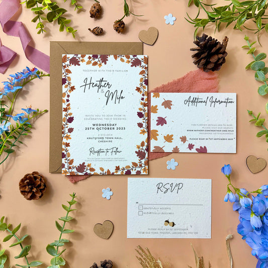 Falling For You - Invitation