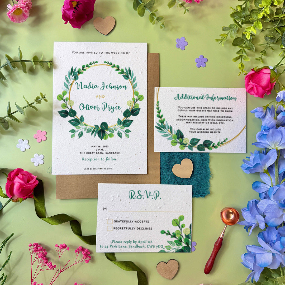 Foliage - Invitation