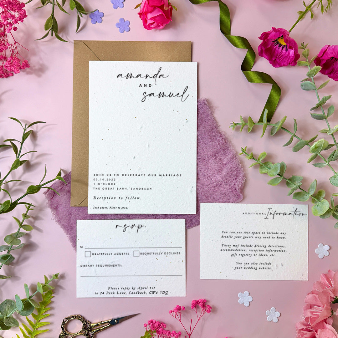 Love is in the Air - Invitation