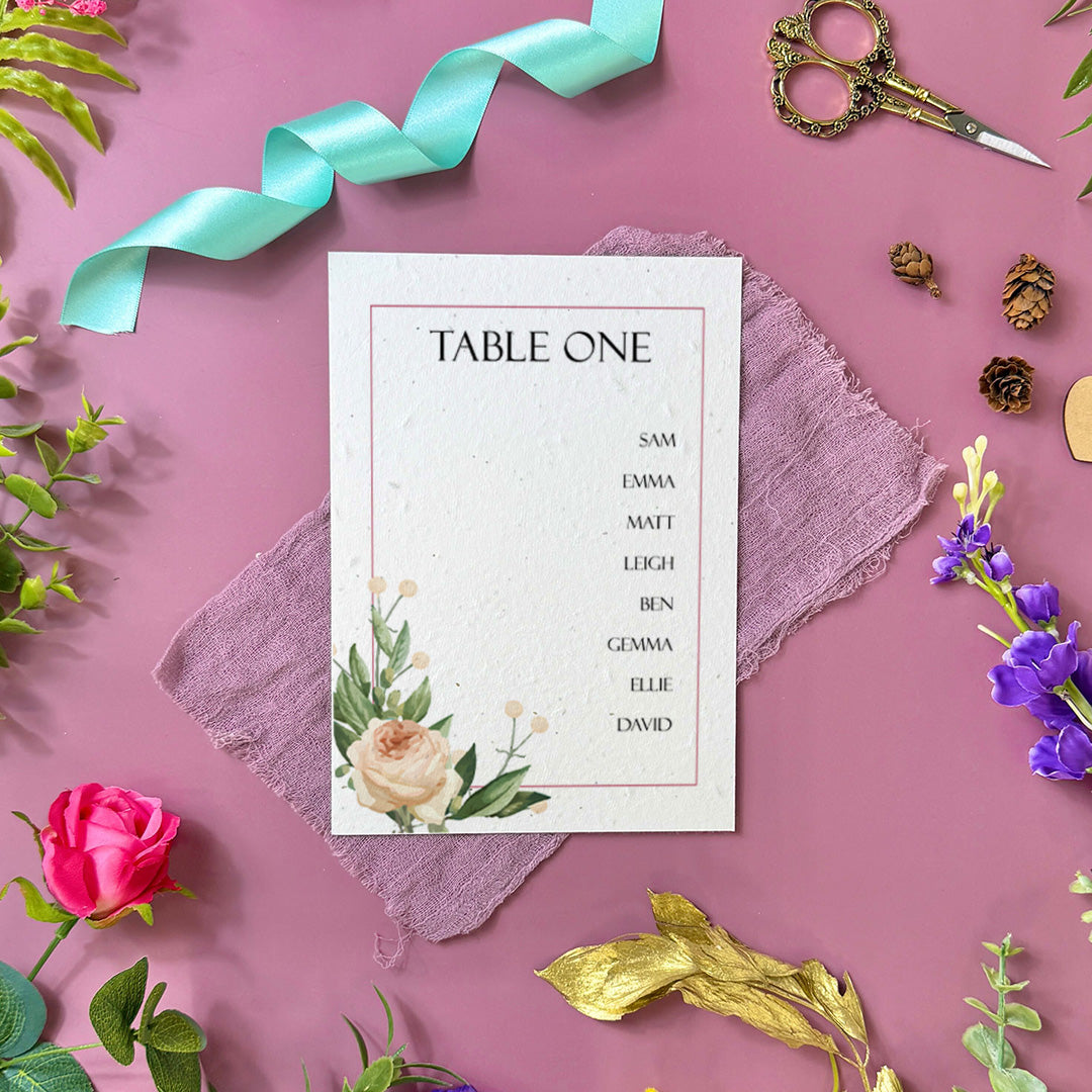 Flutter - Seating Plan Cards