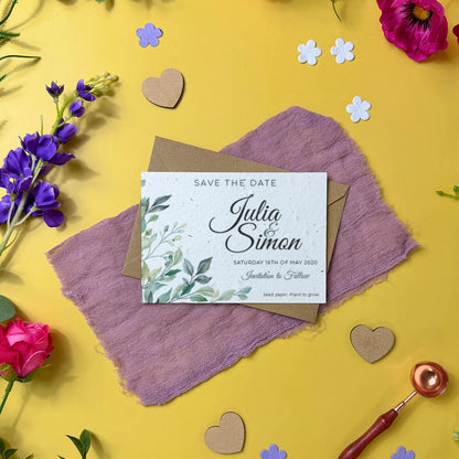 Greenery - Save the Date