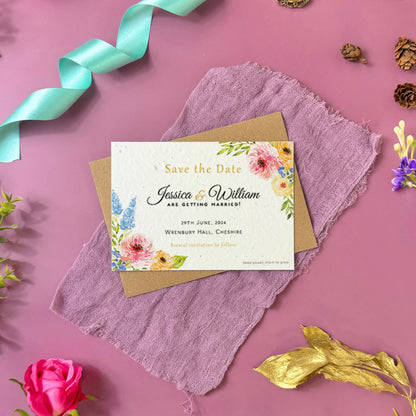 Summer Blooms - Save the Date