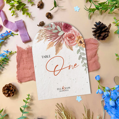 Blush - Table Numbers/Names