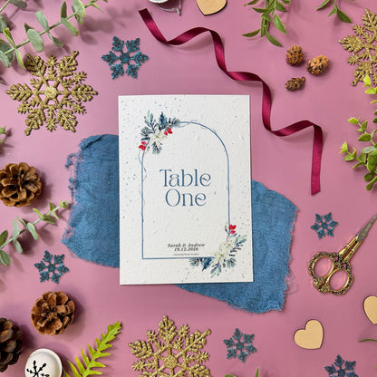 Winter Garden - Table Numbers/Names