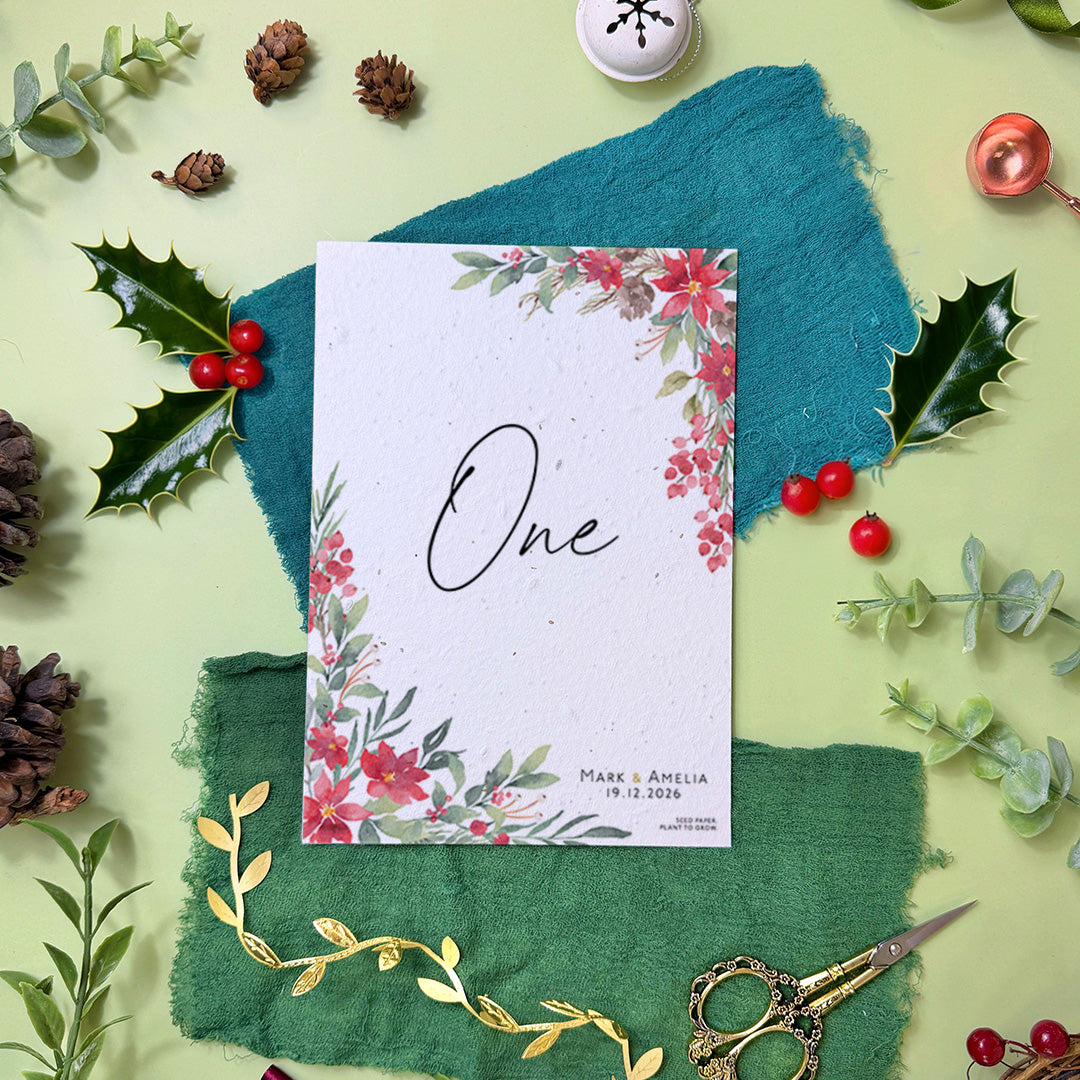 Winterberry - Table Numbers/Names