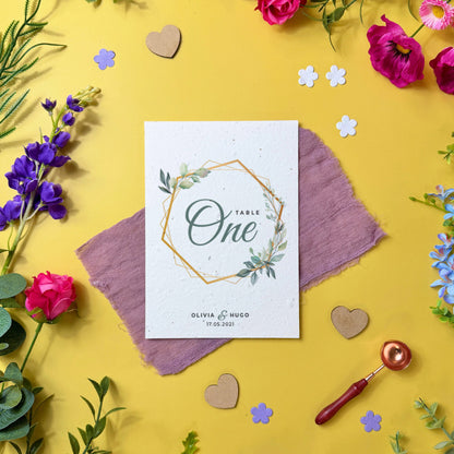 Greenery - Table Numbers/Names