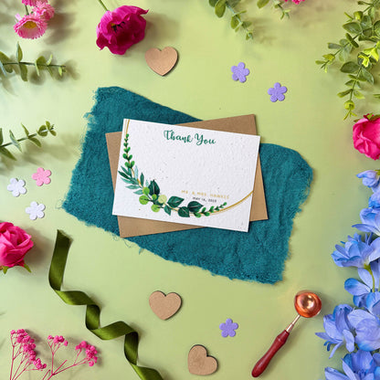 Foliage - Thank You Card