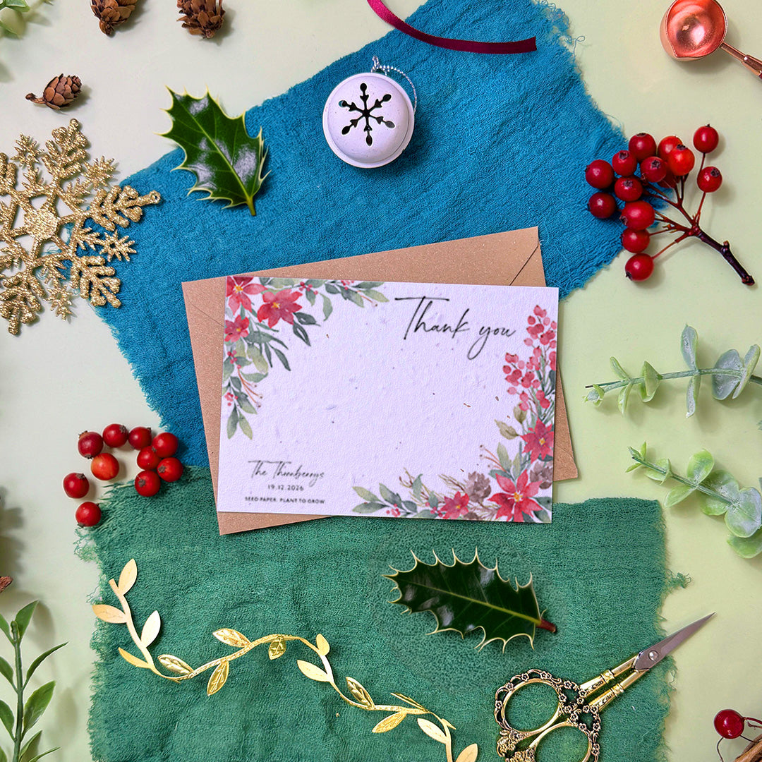 Winterberry - Thank You Card