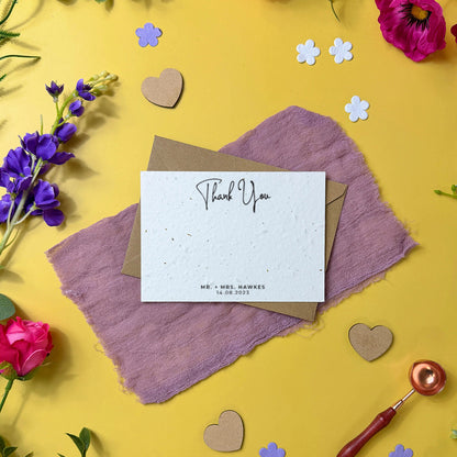 Signature - Thank You Card