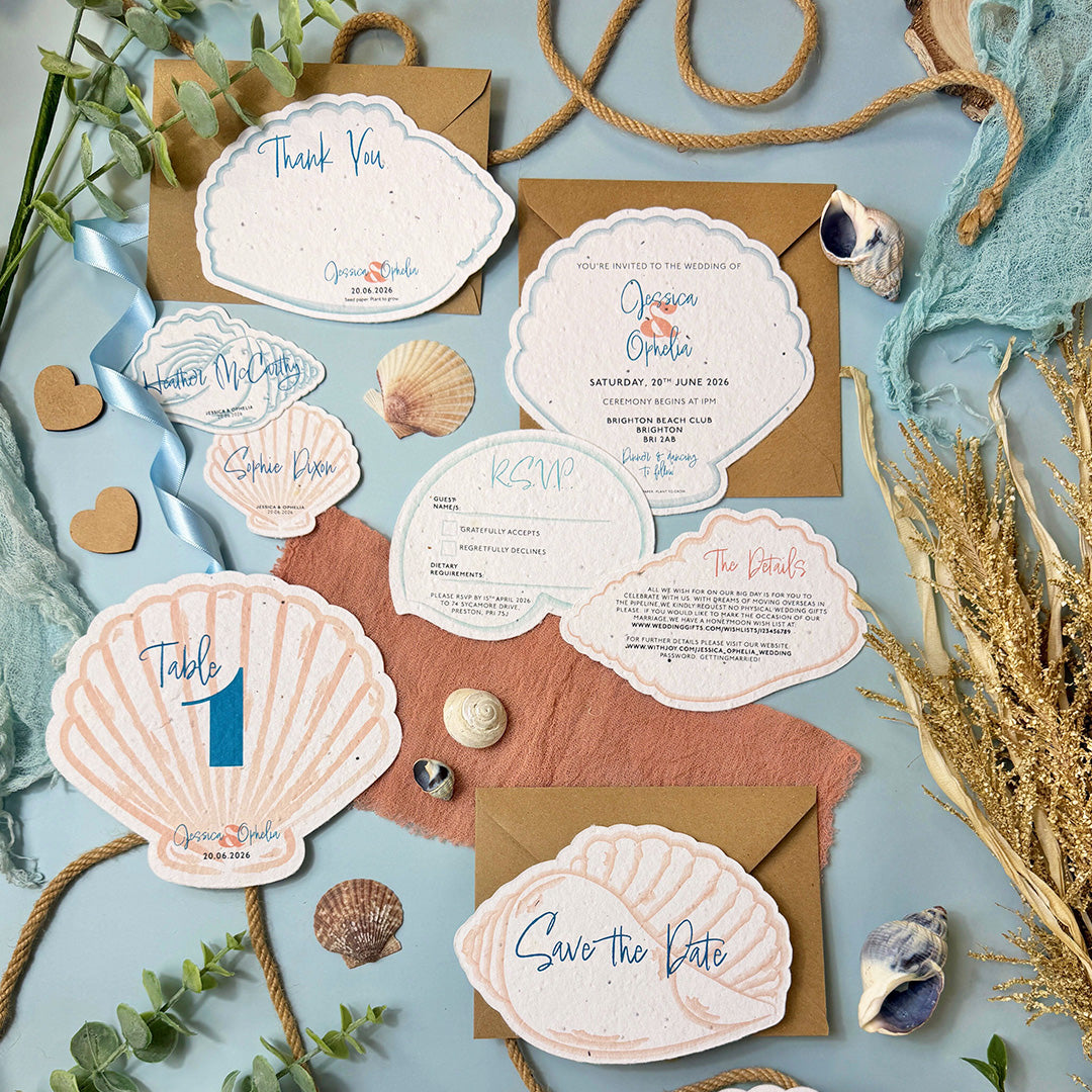 Seashells - Save the Date