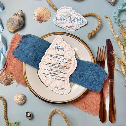 Seashells - Menu