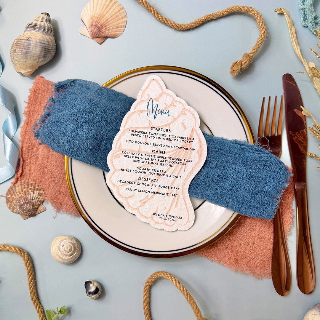 Seashells - Menu