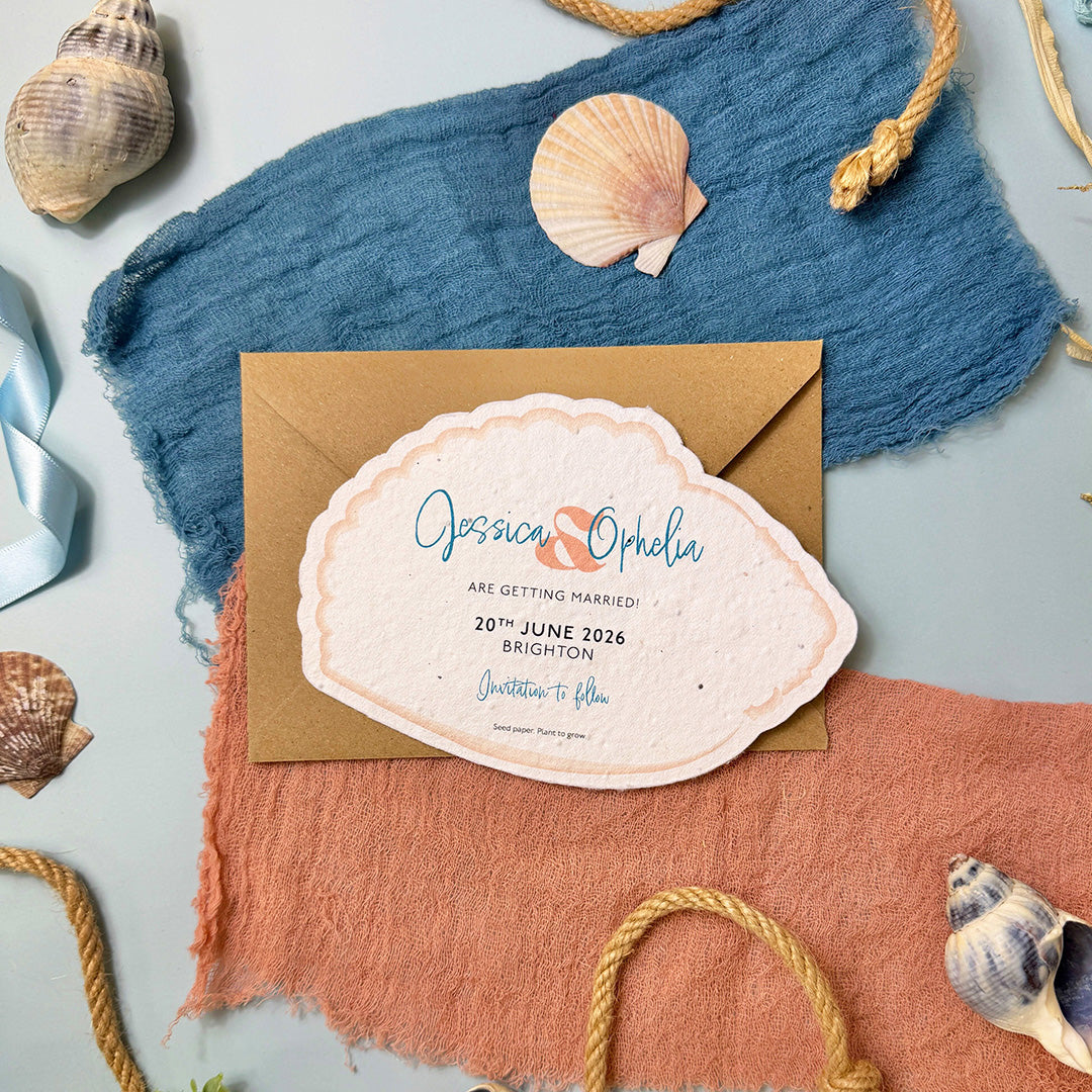 Seashells - Save the Date