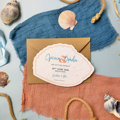 Seashells - Save the Date