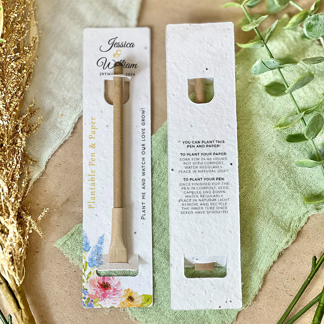 Summer Blooms - Plantable Pen