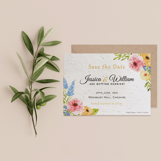 Summer Blooms - Save the Date