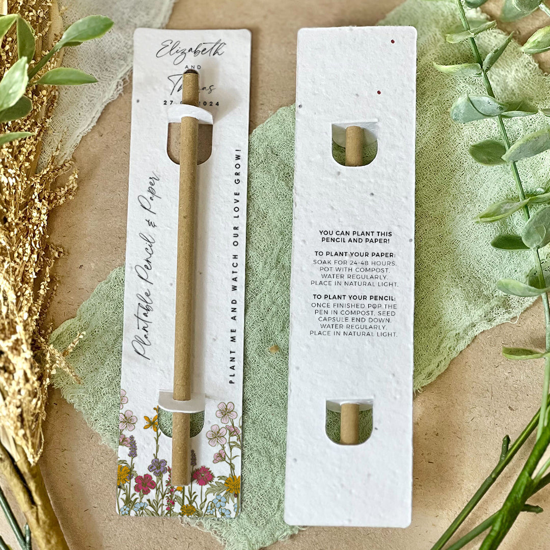 Wildflowers - Plantable Pencil