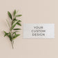 Your Own Design Placecards